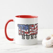 Sinalizador Trump 2024 Waving