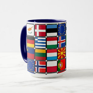Caneca Sinalizadores internacionais