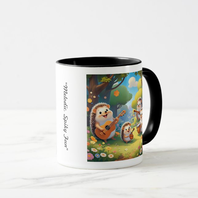 Caneca "Sinfonia de Spikes" (Frente Esquerda)