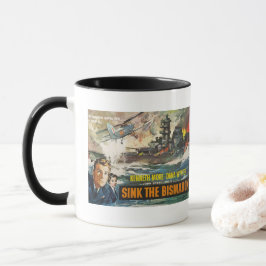 Caneca Sink the Bismarck Mug