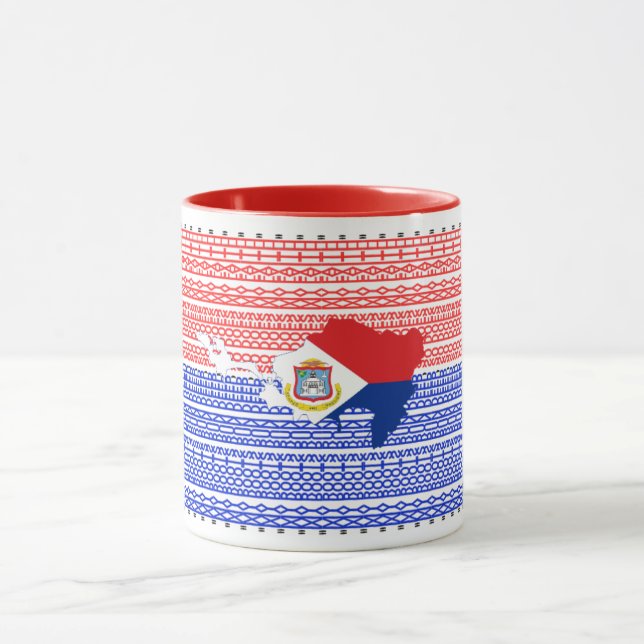 Caneca Sint Maarten - Minhas raízes são profundas, assim  (Centro)