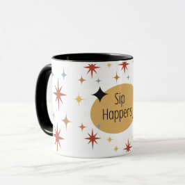 Caneca Sip Acontece - Mug De Café Moderno Do Século De Mé