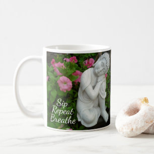 Caneca Sip Breathe Repeat – Xícara de Afirmação Mi