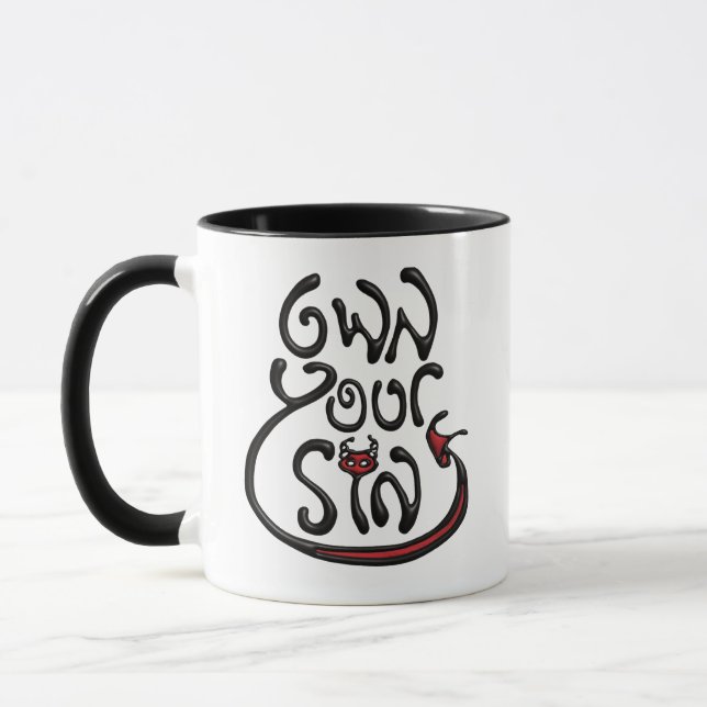 Caneca Sip your Sin with Pride (Esquerda)