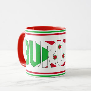 Caneca Sippin' com café Patriótico Burundi