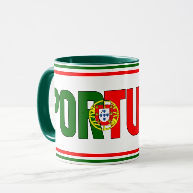Caneca Sippin' com o café Patriótico de Portugal (Frente Esquerda)