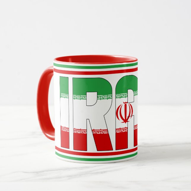 Caneca "Sippin' with Iran" Café Patriótico (Frente Esquerda)