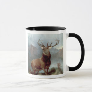 Caneca Sir Edwin Landseer Monarca do Glen, 1851