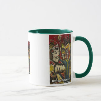 Caneca situação de refém