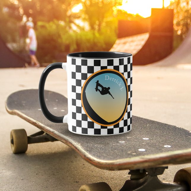 Caneca Skateboard Verificado (Criador carregado)