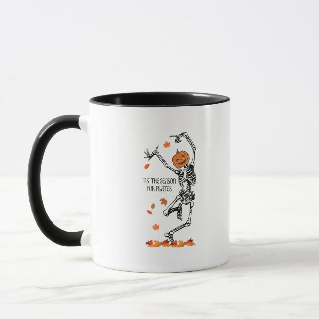 Caneca Skeleton Esta É A Época Para Pilotos Meditamenteir (Esquerda)
