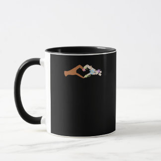 Caneca Skeleton Mãos Coração Básico