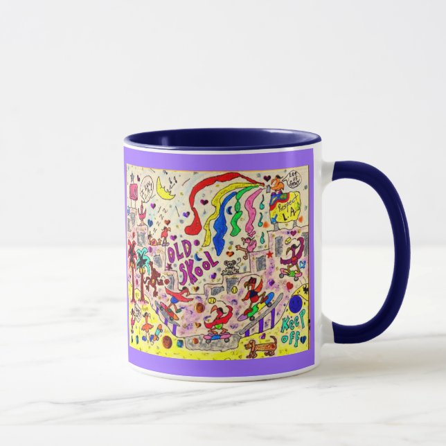 Caneca Skool velho (Direita)
