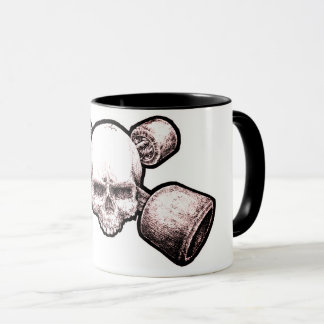 Caneca Skull & X-truX OG Skateboard
