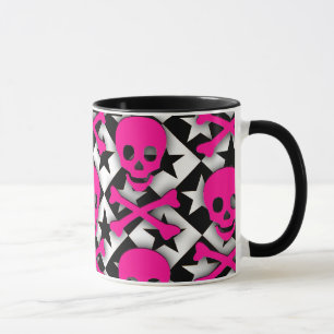 Caneca Skulls & Stars