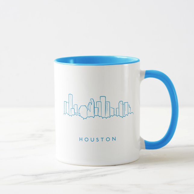 Caneca Skyline de Houston (Direita)