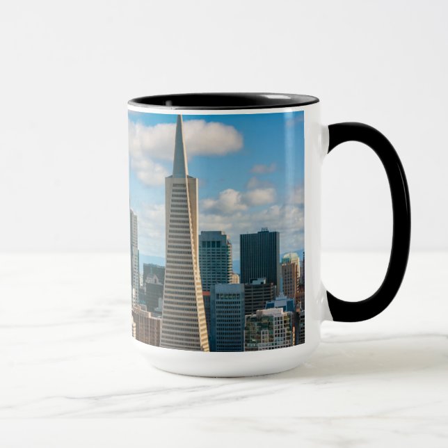 Caneca Skyline do Distrito Financeiro de São Francisco (Direita)