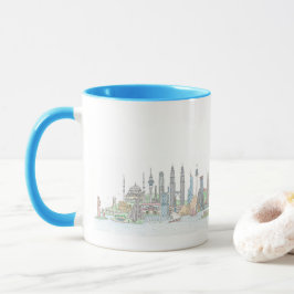 Caneca Skyline do Mundo