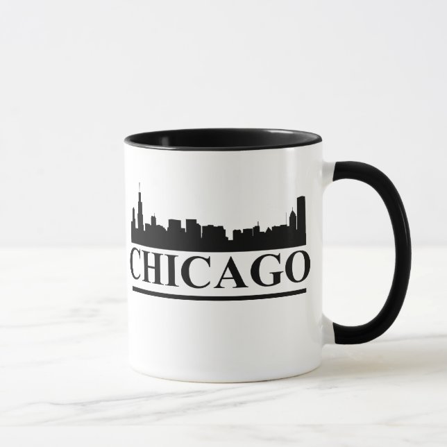 Caneca Skyline Mugs de Chicago (Direita)