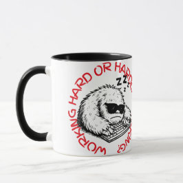 Caneca Sleeping on Keyboard Abominable Snowman