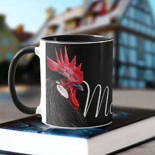 Caneca Slick Urban Fazenda Rooster Family Name Chicken Bl