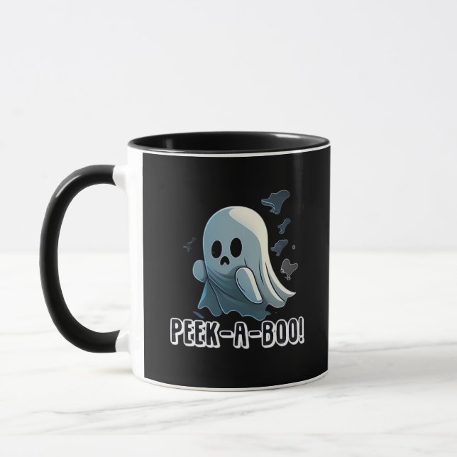 Caneca Slogan Básico de Peekaboo (Esquerda)