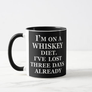 Caneca slogan de whiskey
