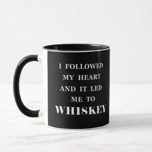 Caneca slogan de whiskey