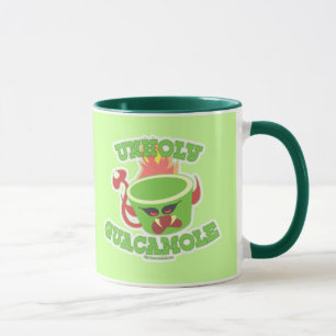 Caneca Slogan do Unholy Guacamole Funny Avocado