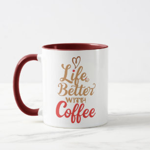 Caneca Slogan Humorístico de Café da Manhã