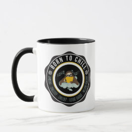 Caneca Sloth Chill Music Mug