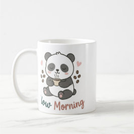 Caneca Slow Morning Panda | Xícara de Café Aconche