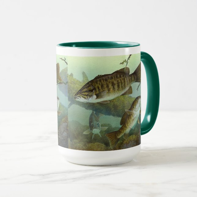 Caneca Smallmouth bass (Frente Esquerda)