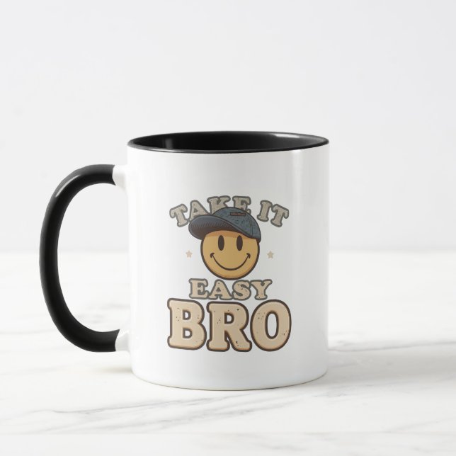Caneca Smiley dos Anos 90 com um Chapéu (Esquerda)