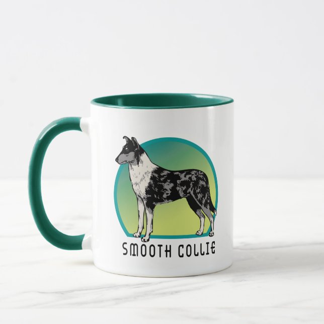 Caneca Smooth collie (Esquerda)