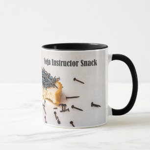 Caneca Snack de instrutor de ioga
