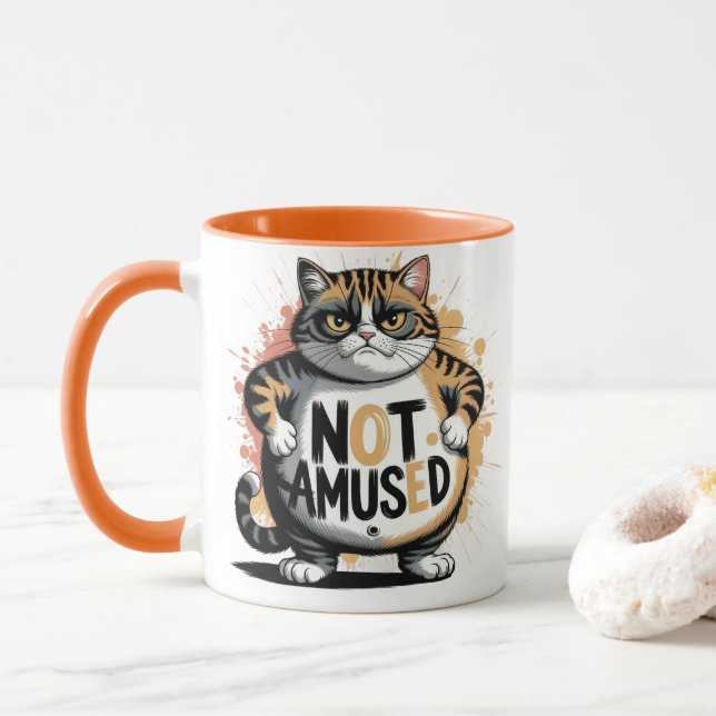 Caneca Snarky Humor 11 oz Coffee Mug (Com Donut)