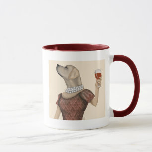 Caneca Snobe Amarelo de Labrador