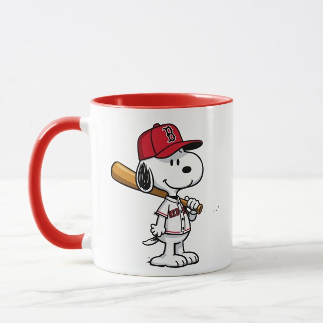Caneca Snoopy Baseball Boston (Esquerda)