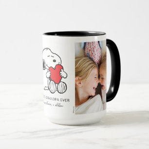 Caneca Snoopy Heart Melhor Vovô Nunca - Foto