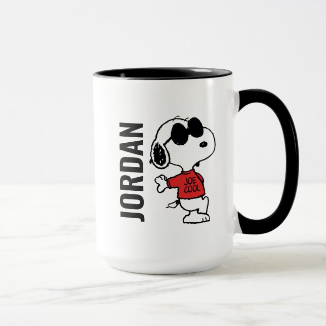 Caneca Snoopy "Joe Legal" em pé (Direita)