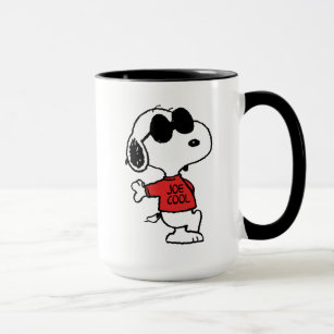 Caneca Snoopy "Joe Legal" em pé