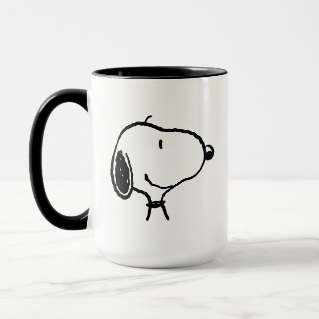 Caneca Snoopy Smile Giggle Laugh (Esquerda)