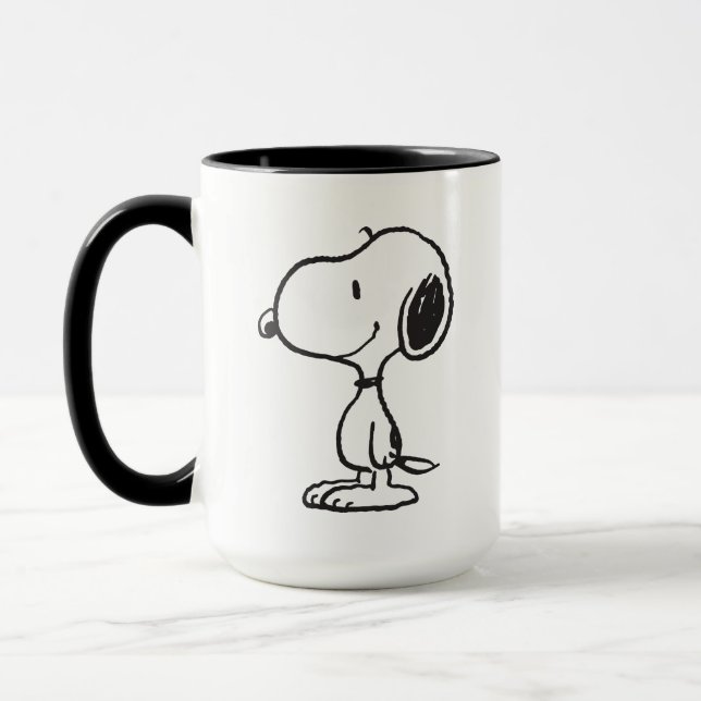 Caneca Snoopy Smile Giggle Laugh (Esquerda)