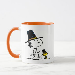 Caneca Snoopy & Woodstock Pilgrim