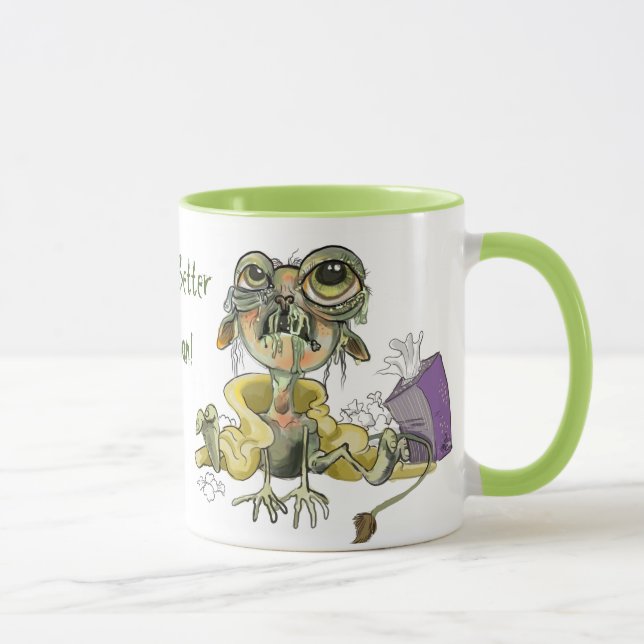 Caneca Snot Goblin Sente-Se Melhor Em Breve! (Direita)