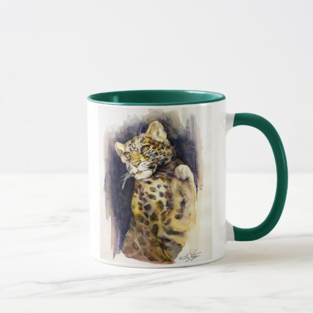 Caneca Snow Lepard Mug (Direita)