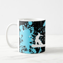 Caneca snowBOARD com pássaros