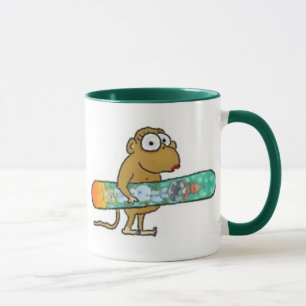 Caneca Snowboard Monkey Mug