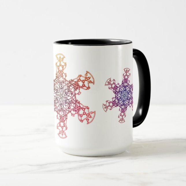 Caneca Snowflake Mug Quente (Frente Esquerda)